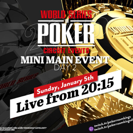 Livestream | WSOPC Mini Main Event Tag 2 @ Kings Resort Rozvadov