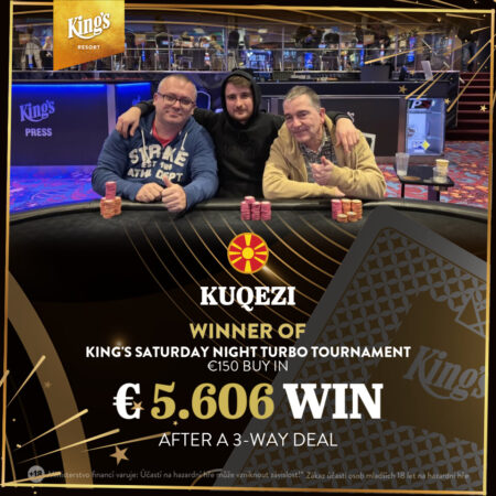 Live Poker | Kings: The Division at Saturday Night Turbo