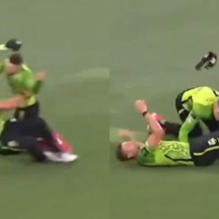 Horrific Collision Rocks Big Bash League. Australia Star Stretchered Off – Video