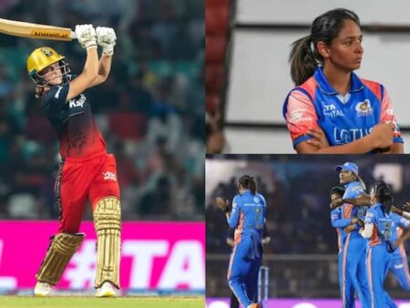 Mumbai Indians Needs 168 Runs to Win Against Royal Challengers Bengaluru Ellyse Perry Smriti Mandhana wpl 2025 rcb vs mi score