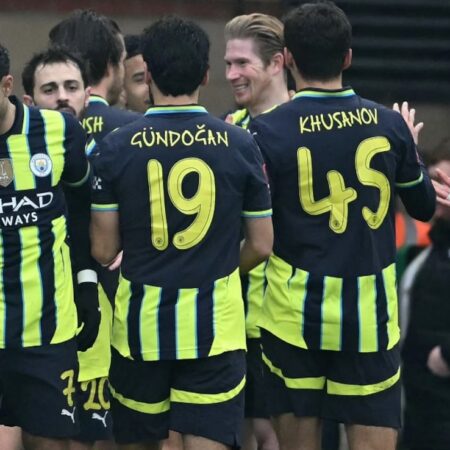 FA cup: kevin de bruyne spares manchester city blushes at leyton orient