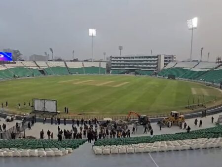 Pakistan Cricket Board Gets Creative to Prevent Pitch Invurse in Champions Trophy. Watch